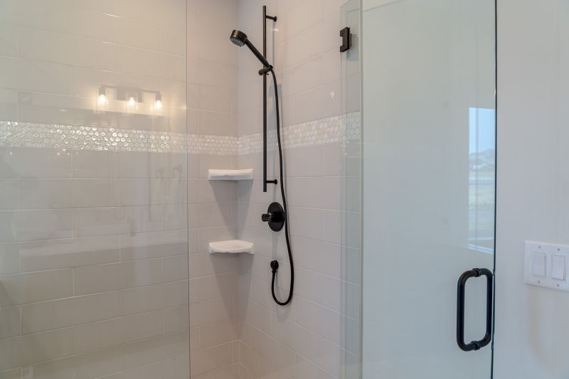 Tile and Glass Shower
